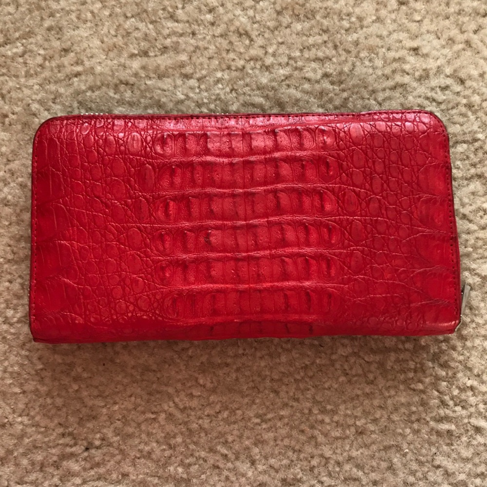Alligator skin wallet - Picture 2 of 9